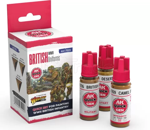 Photo de Ak Interactive Quick Gen - British Uniforms (Set 3 Refs)
