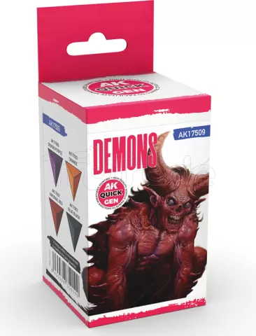 Photo de Ak Interactive Quick Gen - Demons (Set 4 Refs)