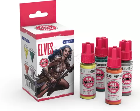 Photo de Ak Interactive Quick Gen - Elves (Set 4 Refs)