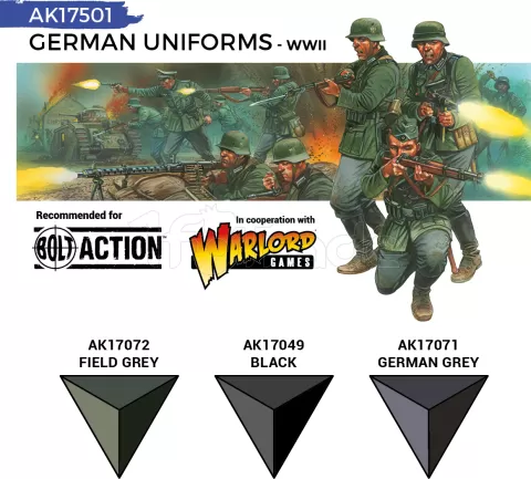 Photo de Ak Interactive Quick Gen - German Uniforms (Set 3 Refs)