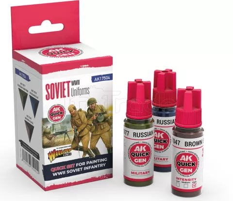 Photo de Ak Interactive Quick Gen - Soviet Uniforms (Set 3 Refs)