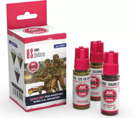Photo de Ak Interactive Quick Gen - Us Uniforms (Set 3 Refs)