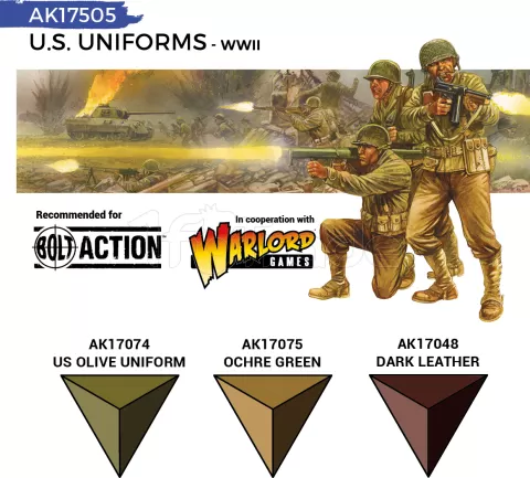 Photo de Ak Interactive Quick Gen - Us Uniforms (Set 3 Refs)