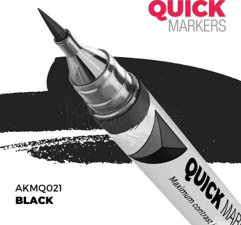 Photo de Ak Interactive - Quickmarker Black