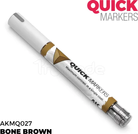 Photo de Ak Interactive - Quickmarker Bone Brown