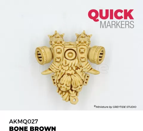 Photo de Ak Interactive - Quickmarker Bone Brown