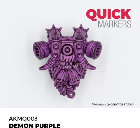 Photo de Ak Interactive - Quickmarker Demon Purple