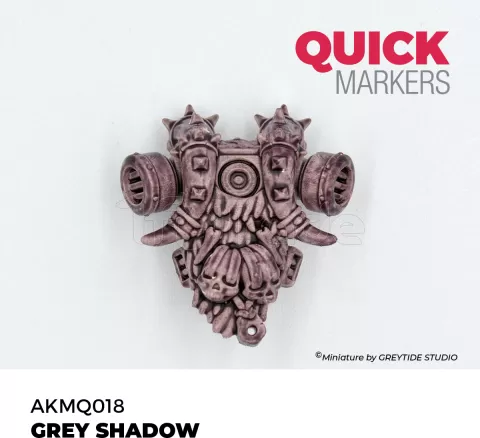 Photo de Ak Interactive - Quickmarker Grey Shadow