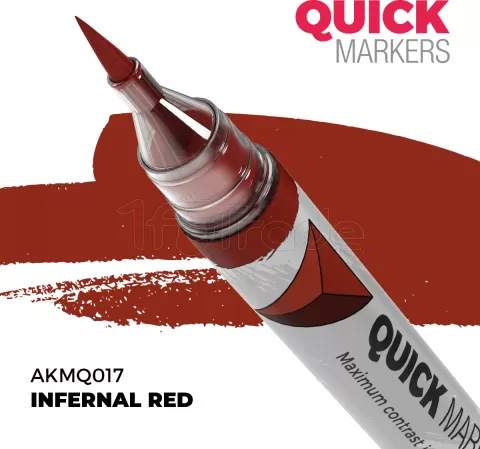Photo de Ak Interactive - Quickmarker Infernal Red