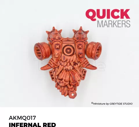 Photo de Ak Interactive - Quickmarker Infernal Red