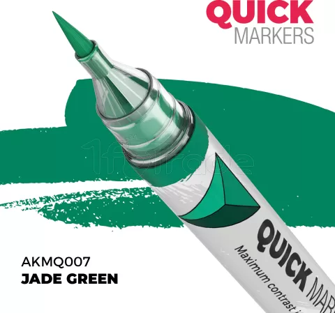 Photo de Ak Interactive - Quickmarker Jade Green