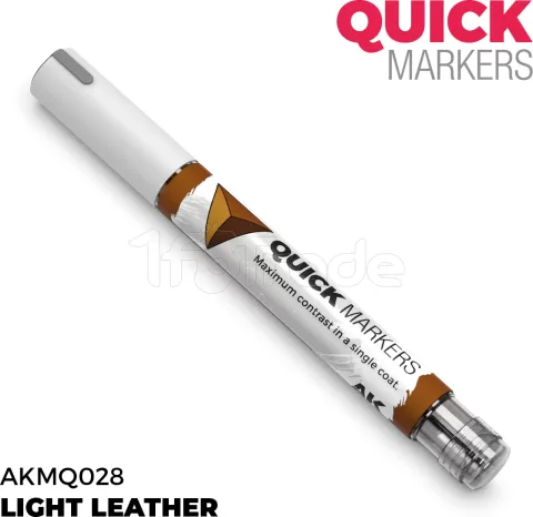 Photo de Ak Interactive - Quickmarker Light Leather
