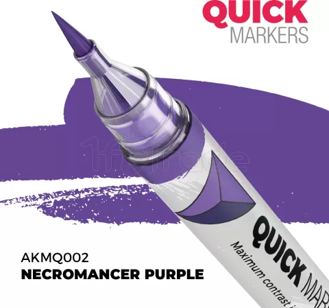Photo de Ak Interactive - Quickmarker Necromancer Purple