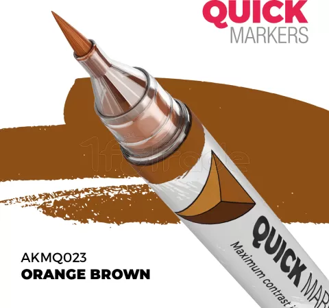 Photo de Ak Interactive - Quickmarker Orange Brown