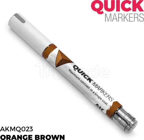 Photo de Ak Interactive - Quickmarker Orange Brown