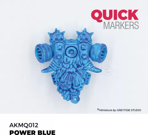 Photo de Ak Interactive - Quickmarker Power Blue