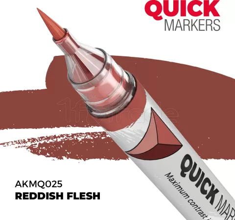 Photo de Ak Interactive - Quickmarker Reddish Flesh