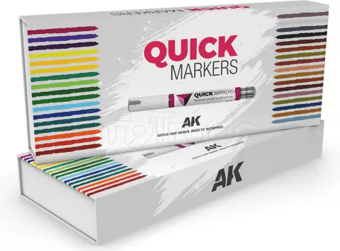 Photo de Ak Interactive - Quickmarker Special Box Full Range - 34 Units