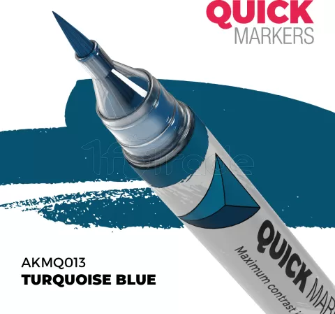 Photo de Ak Interactive - Quickmarker Turquoise Blue