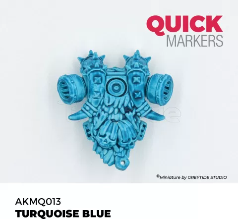 Photo de Ak Interactive - Quickmarker Turquoise Blue