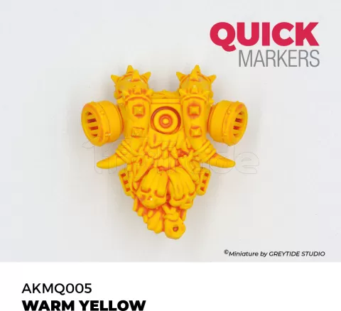 Photo de Ak Interactive - Quickmarker Warm Yellow