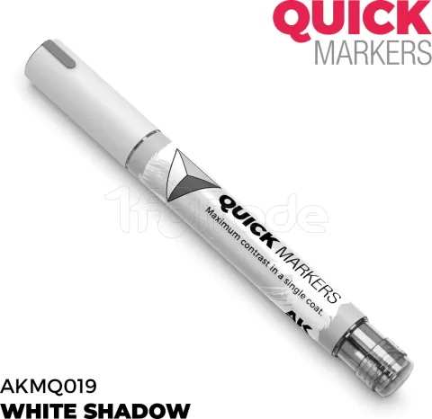Photo de Ak Interactive - Quickmarker White Shadow