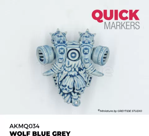 Photo de Ak Interactive - Quickmarker Wolf Blue Grey