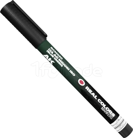 Photo de Ak Interactive - Real Colors Marker Ija Ao Midori Iro (Blue Green)