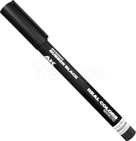 Photo de Ak Interactive - Real Colors Marker Rubber Black