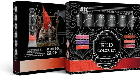 Photo de Ak Interactive - Red Color Set