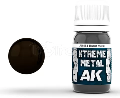 Photo de Ak Interactive - Xtreme Metal : Burnt Metal