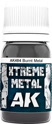 Photo de Ak Interactive - Xtreme Metal : Burnt Metal