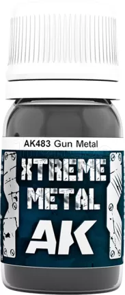 Photo de Ak Interactive - Xtreme Metal : Gun Metal