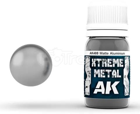 Photo de Ak Interactive - Xtreme Metal : Matte Aluminium