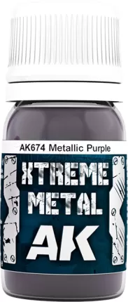Photo de Ak Interactive - Xtreme Metal : Metallic Purple