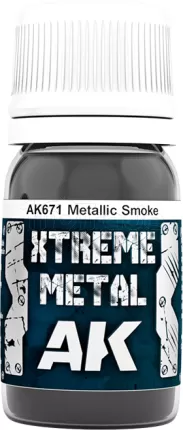 Photo de Ak Interactive - Xtreme Metal : Smoke Metallic