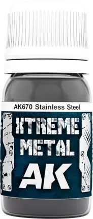 Photo de Ak Interactive - Xtreme Metal : Stainless Steel