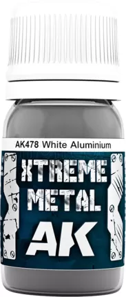 Photo de Ak Interactive - Xtreme Metal : White Aluminium