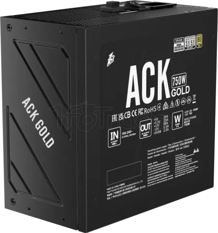 Photo de Alimentation ATX 1stPlayer ACK Gold 750W (Noir)