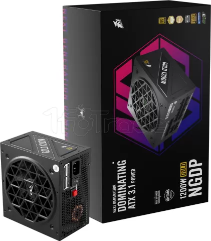 Photo de Alimentation ATX 1stPlayer NGDP Gold - 1200W (Noir)