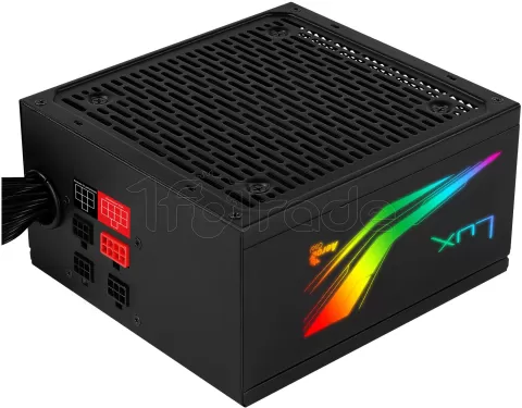Photo de Alimentation ATX AeroCool Lux M RGB - 550W (Noir)