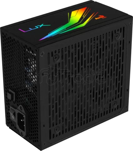Photo de Alimentation ATX AeroCool Lux M RGB - 550W (Noir)