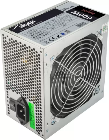 Photo de Alimentation ATX Akyga Basic AK-B1 - 600W (Gris)