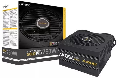 Photo de Alimentation ATX Antec EarthWatts Gold EAG Pro - 750W