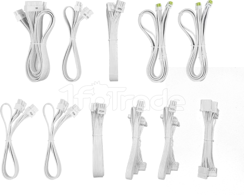 Photo de Alimentation ATX ASRock Steel Legend - 1200W (Blanc)