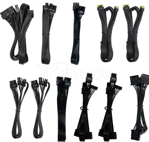 Photo de Alimentation ATX ASRock Steel Legend - 1200W (Noir)