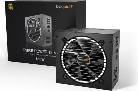 Photo de Alimentation ATX Be Quiet Pure Power 12 M - 550W (Noir)