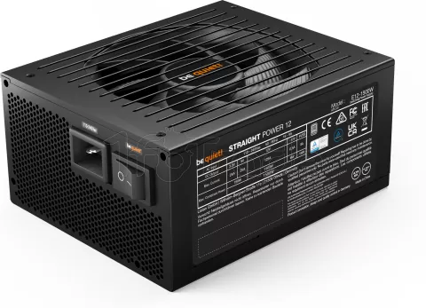 Photo de Alimentation ATX Be Quiet Straight Power 12 Platinum - 1500W (Noir)