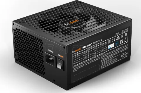 Photo de Alimentation ATX Be Quiet Straight Power 12 Platinum - 750W (Noir)