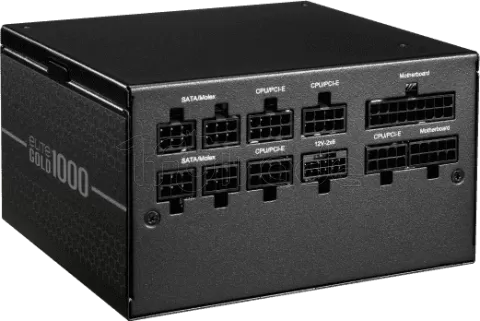 Photo de Alimentation ATX Cooler Master Elite Gold - 1000W (Noir)